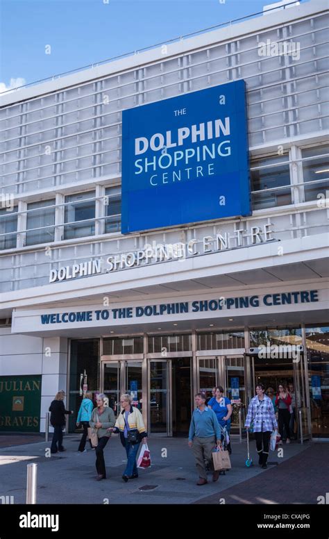 Poole, Dolphin Shopping Centre, Entrance, Dorset, England, UK. Europe ...