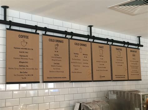 Display Menu Boards | Menu Signage | Menu Display Boards | SIGNWAVE