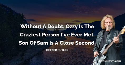 10+ Best Geezer Butler Quotes