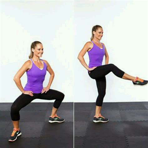 Sumo Squat with Cross Leg Raise - Exercise How-to - Workout Trainer by ...