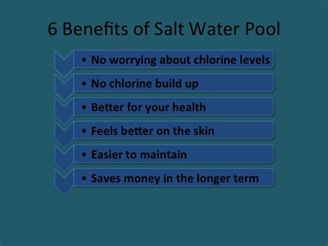 6 Benefits of Choosing a Salt Water Pool - Affordable Pools