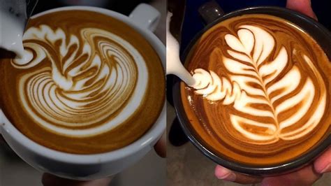 Amazing Latte Art Tutorials 2020. Swan. Tulip. Angel. Уроки Латте Арт ...