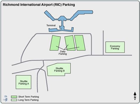 Richmond Airport Terminal Map