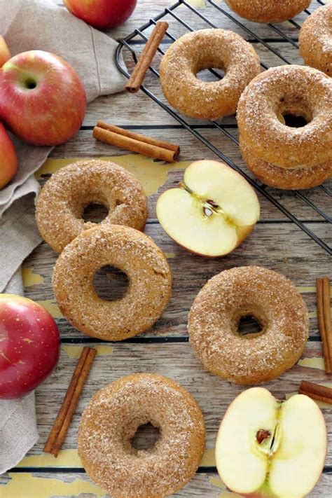 Apple Cinnamon Donuts - 5 Minutes for Mom