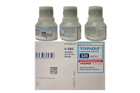 Visipaque Iodixanol Injection 320 mg/mL, 50 mL +Pluspak Polymer bottle – Professional Medical ...