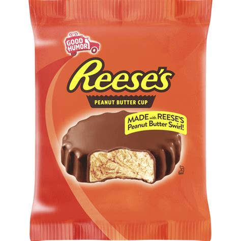 Good Humor Reese's Peanut Butter Reduced Fat Ice Cream Bar 3.3 fl. oz. Wrapper | Frozen Foods ...