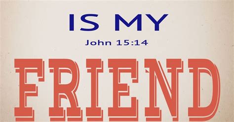 Drawing near to God: Jesus is my friend