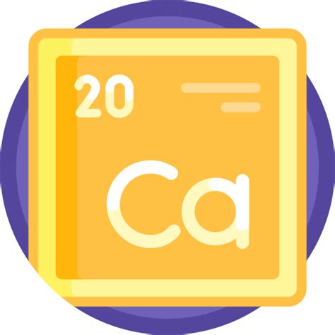 Calcium Detailed Flat Circular Flat icon