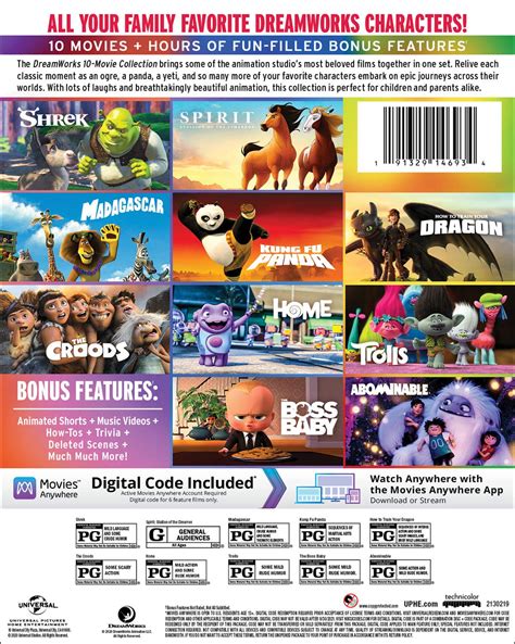 Heck Of A Bunch: DreamWorks 10-Movie Collection - Blu-ray Review and Giveaway