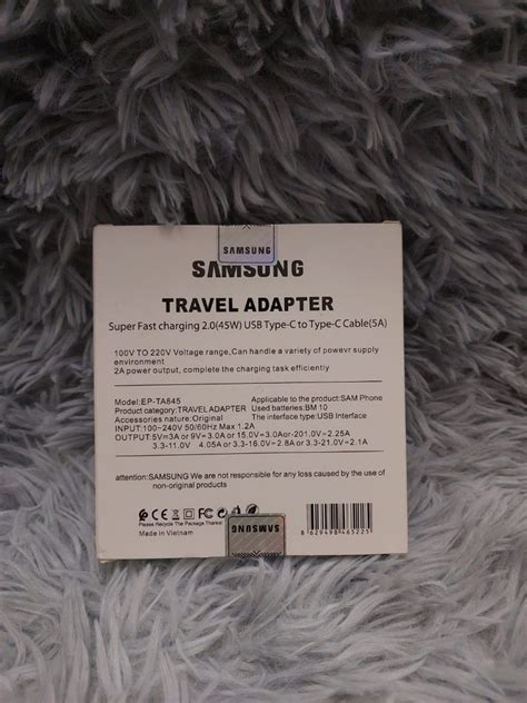 Samsung Travel Adapter Original on Carousell