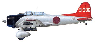 Aichi D3A Val - carrier-borne dive bomber