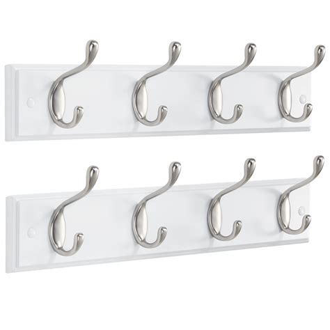 Buy AMADA HOMEFURNISHING Coat Rack Wall 2 Pack, Coat Hooks Wall Hooks ...