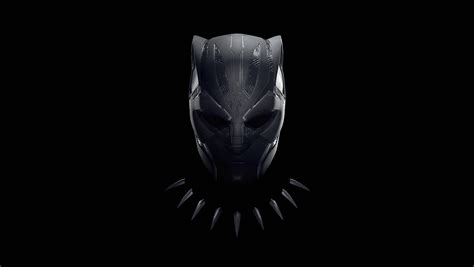 Download Black Panther 4k Ultra Hd Dark Mask Wallpaper | Wallpapers.com