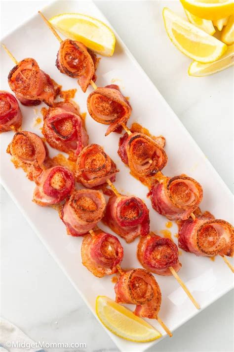 Easy Bacon Wrapped Scallops Recipe • MidgetMomma