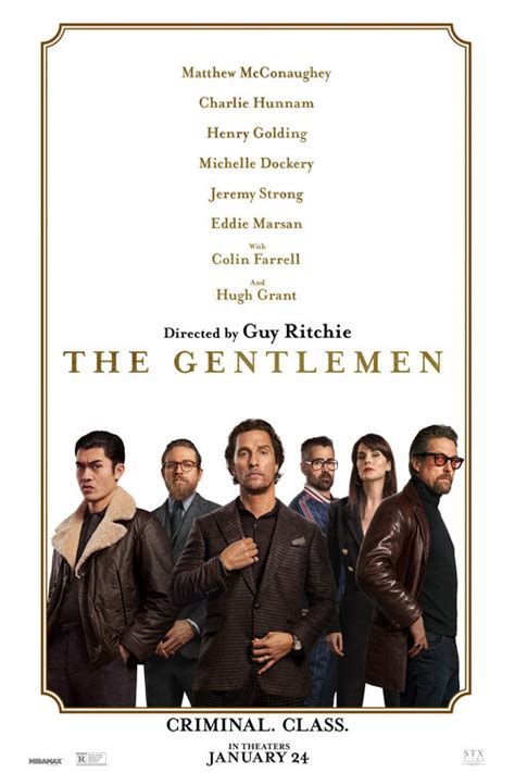 The Gentlemen Movie Poster (#15 of 15) - IMP Awards