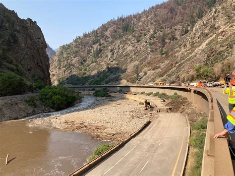 I-70 Through Glenwood Canyon Has Officially Reopened Ahead Of Schedule