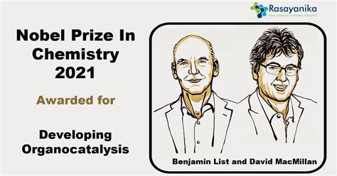 Chemistry Nobel Prize 2021 - Announced, Check Details