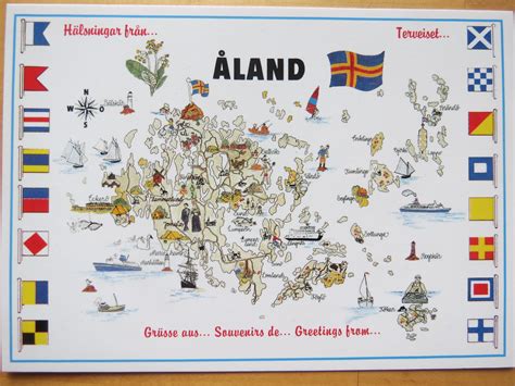 Åland Islands Map : The Aland Islands Finnlines - The åland islands, an archipelago province ...