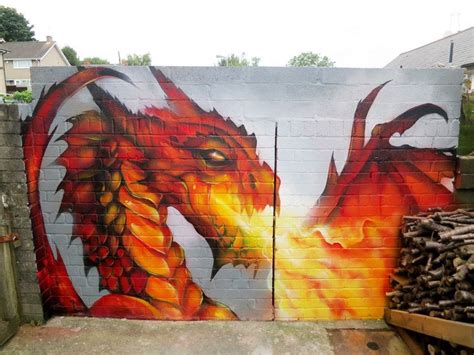 Fire Breathing | Cardiff Graffiti Street Art Murals | Murals street art, Street art, Street art ...