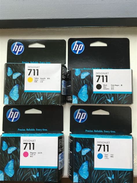 HP Designjet 711 Ink Cartridges Multipack 38ml Black /Cyan /Magenta/ Yellow 29ml | Printer ink ...