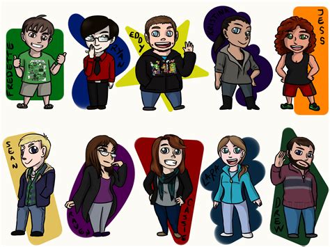 The Hub Cast 2 by jadethestone on DeviantArt