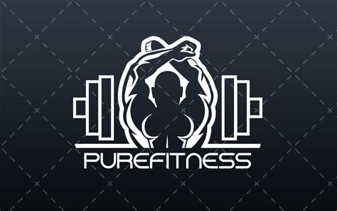 Fitness Gym Logo For Sale - Lobotz LTD