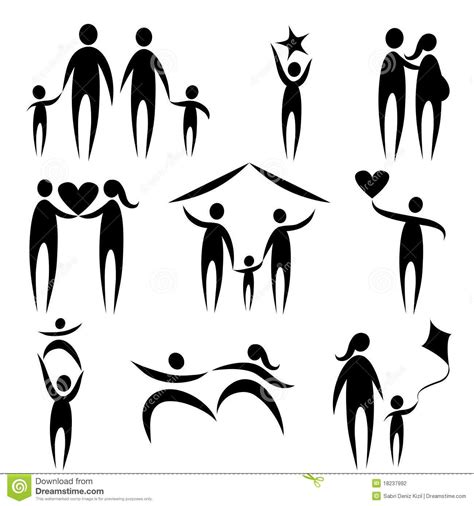 Family Symbols Stock Photography - Image: 18237992 | Family symbol, Symbol for family tattoo ...