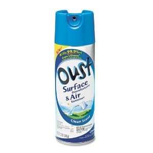 Oust Surface Disinfectant & Air Sanitizer, Citrus Scent, 12 oz (340 g ...