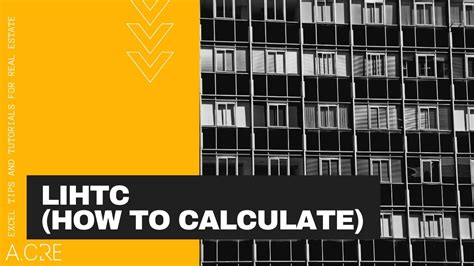 Lihtc Income Calculation Worksheet Excel