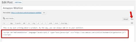 How to Add an Amazon Wishlist Button to Your WordPress Website