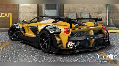 Download Ferrari LaFerrari Widebody Custom for GTA 5