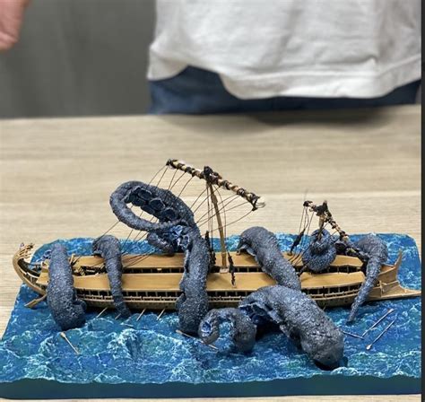 SCYLLA SEA MONSTER 3D model 3D printable | CGTrader