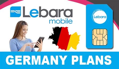 Lebara Mobile Germany Plans - €5, €10, €15, €20 €25