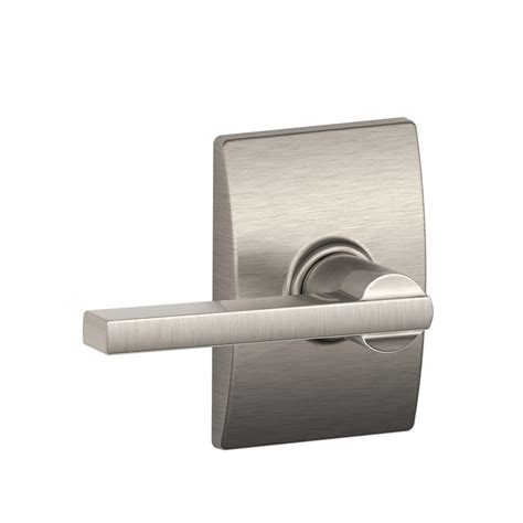 Schlage F10 Latitude/Century Century Collection Latitude Passage Satin Nickel Universal Passage ...