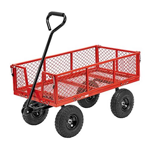 Compare Price: red metal wagon - on StatementsLtd.com