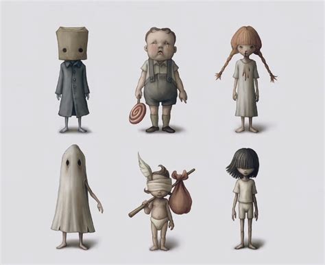 Little nightmares 2 concept art - Wascv