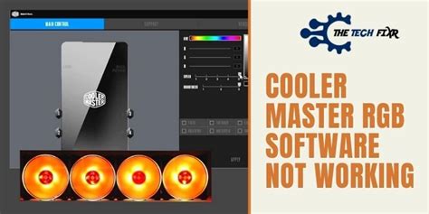 Cooler Master RGB Software Not Working- Reasons & Solution