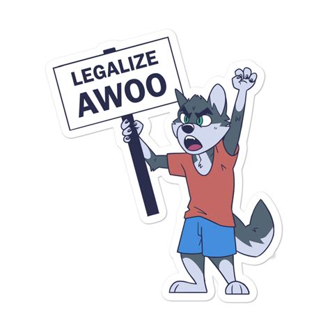 Legalize Awoo (Sticker) – DeusExMoose