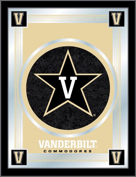 Vanderbilt Commodores Logo Wall Mirror