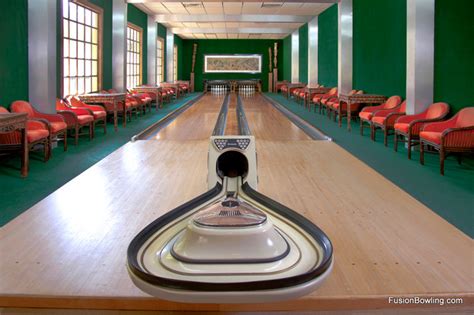 Vintage Custom Bowling Alley for Vacation Estate's Recreation Building - Transitional - Kids ...