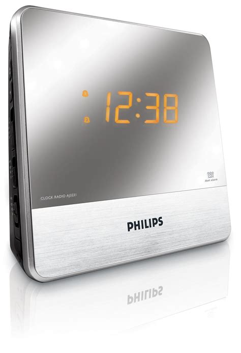 Philips AJ3231/05 Radiosveglia con display a specchio: Philips: Amazon.it: Elettronica