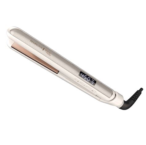 REMINGTON SHINE THERAPY Argan Oil & Keratin Infused 1 Inch Hair Straightener/Flat Iron, S9511 ...