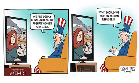 CCP Media Mock US In Cartoons After Afghanistan Debacle | MEMRI