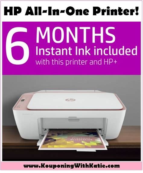 $59 all in one hp wireless printer with 6 months of instant ink included – Artofit