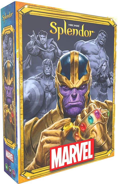 Splendor Marvel Marvel Board Game Asmodee - ToyWiz