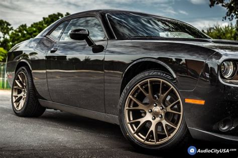 20″ Staggered Dodge Challenger Hellcat Wheels Bronze OEM Replica Rims ...