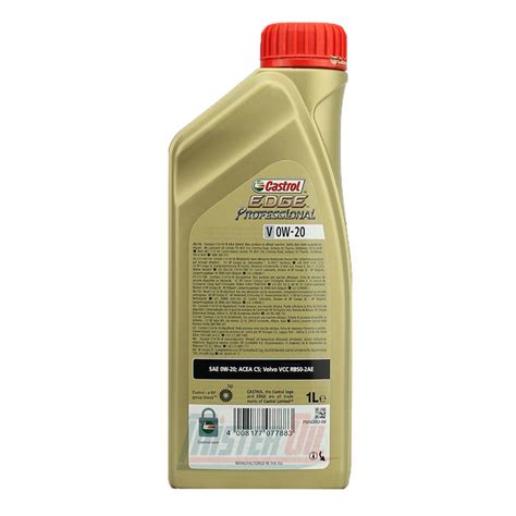 Castrol EDGE Professional V 0W20 Oil 1 Litre - Declan Brady’s Garage