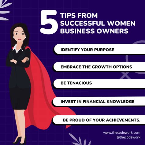 5 Tips From Successful Women Business Owners - TheCodeWork