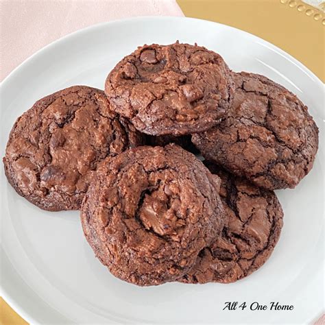 Ghirardelli Triple Chocolate Brownie Mix Cookies - All 4 One Home