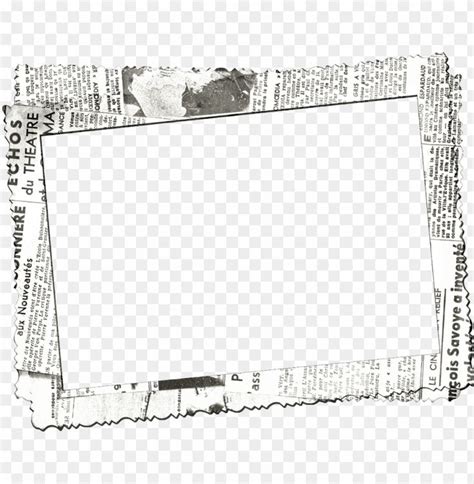 Free download | HD PNG ftestickers frame borders newspaper vintage ...